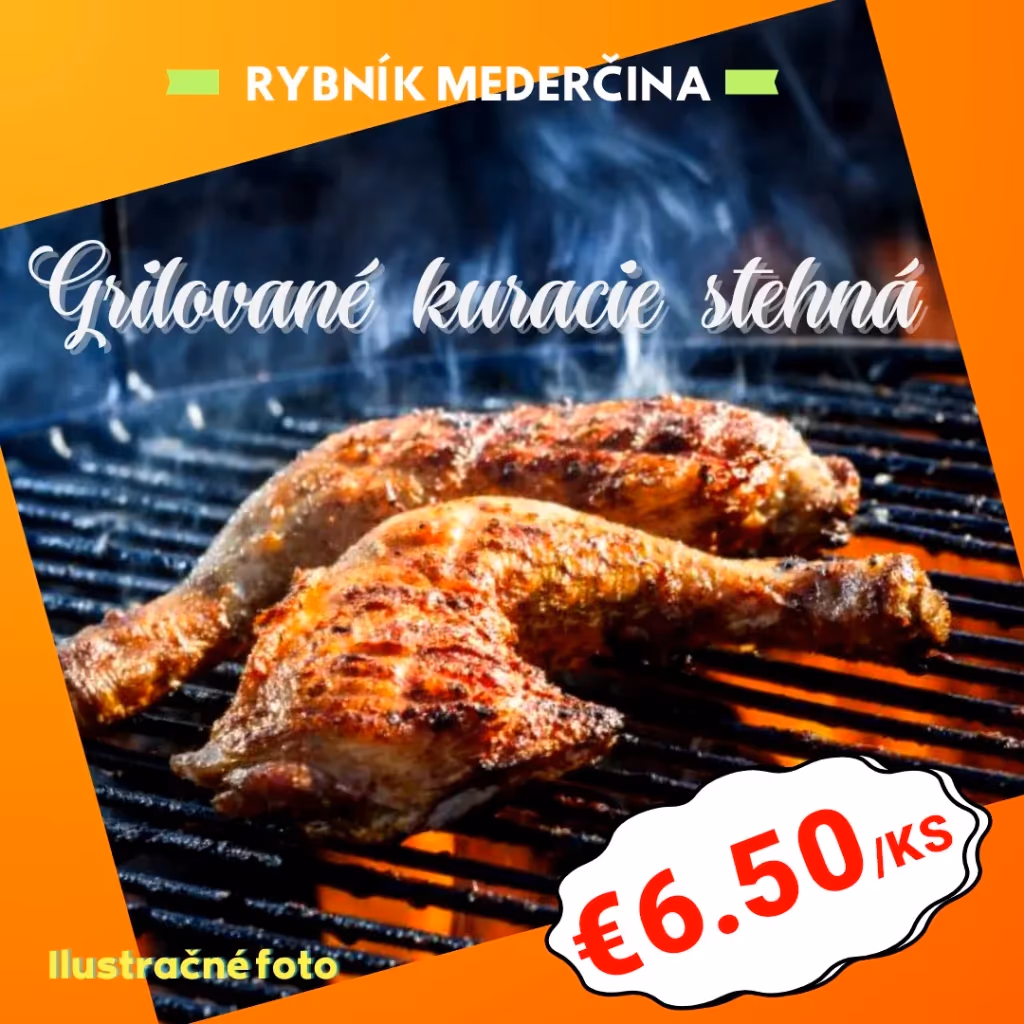 Grilované kuracie stehná - €6,50 / ks